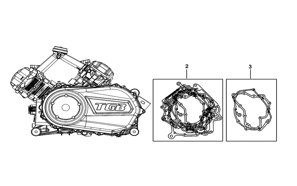 Motor & Motordichtsatz