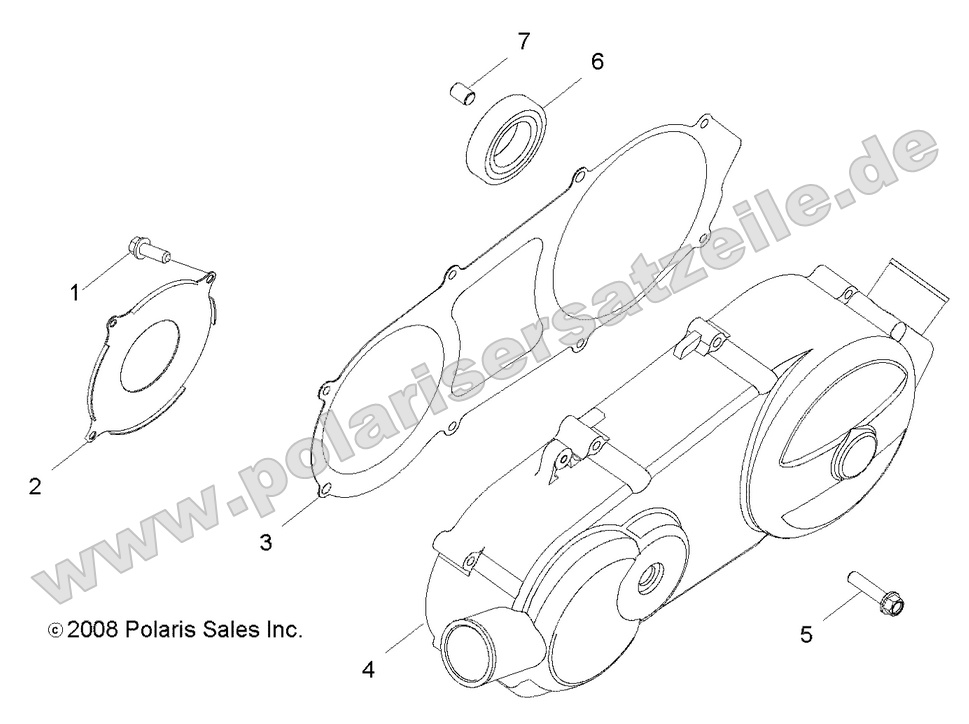 engine crankcase cover engine crankcase cover