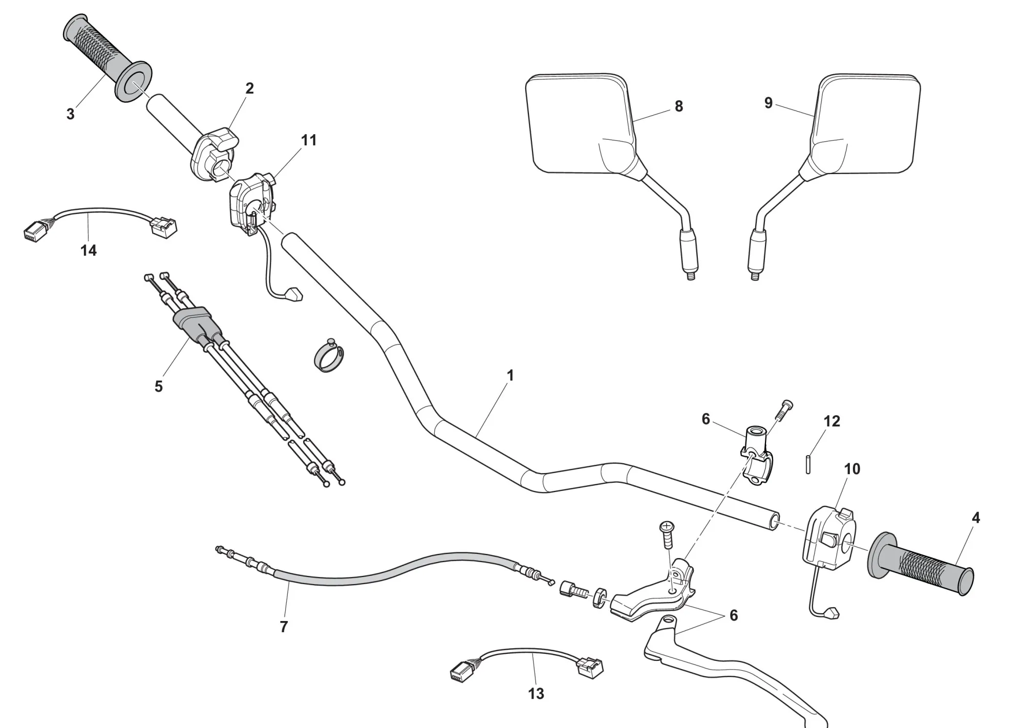 Lenker / Bedienelement Lenker / Bedienelement