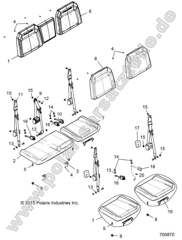 Body, Seat, Rear 60/40 Body, Seat, Rear 60/40