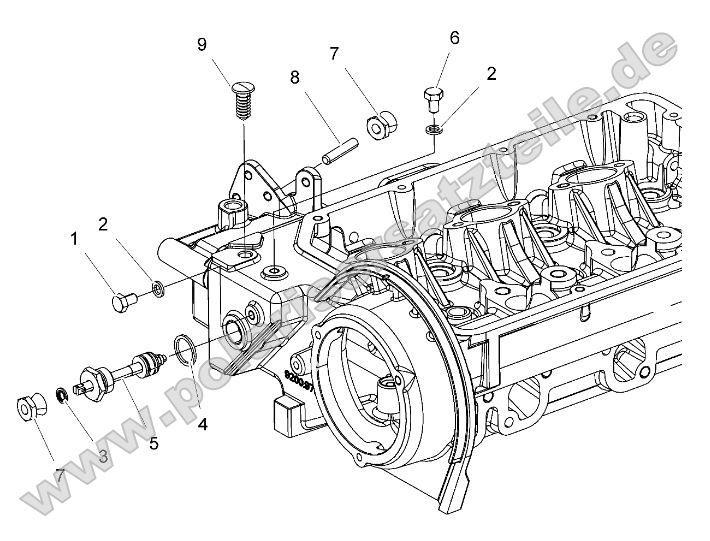 Engine, Accelerator Control (without Lever) Engine, Accelerator Control (without Lever)