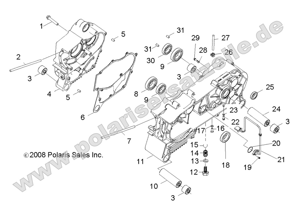 engine crankcase engine crankcase