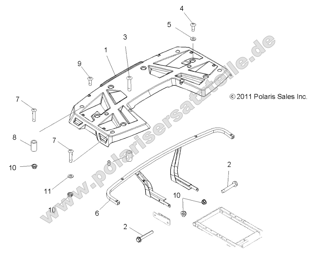 Body, Rear Rack