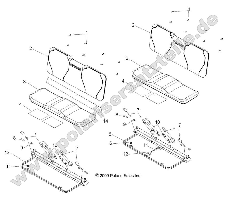 Body, Seat and Base