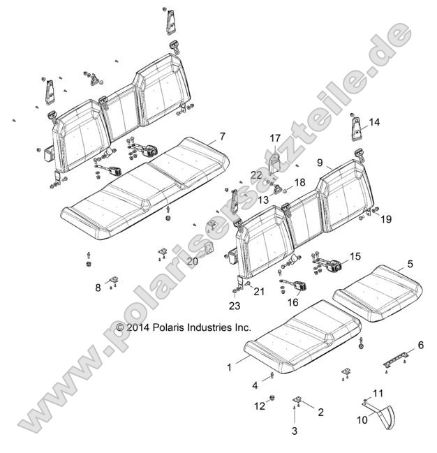 Body, Seat and Base