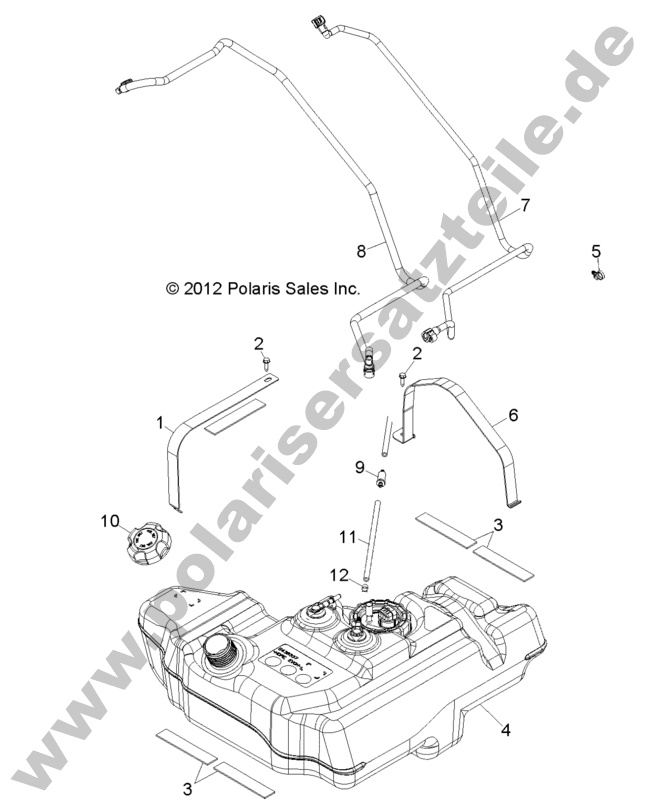 BODY, FUEL TANK BODY, FUEL TANK