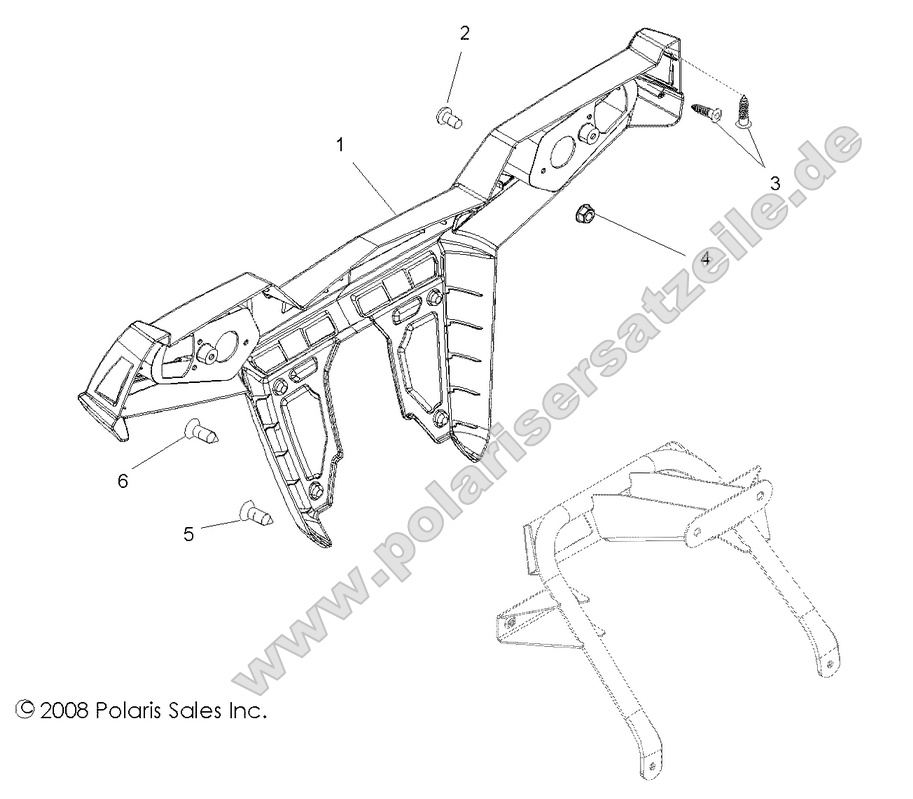 BODY, REAR BUMPER BODY, REAR BUMPER