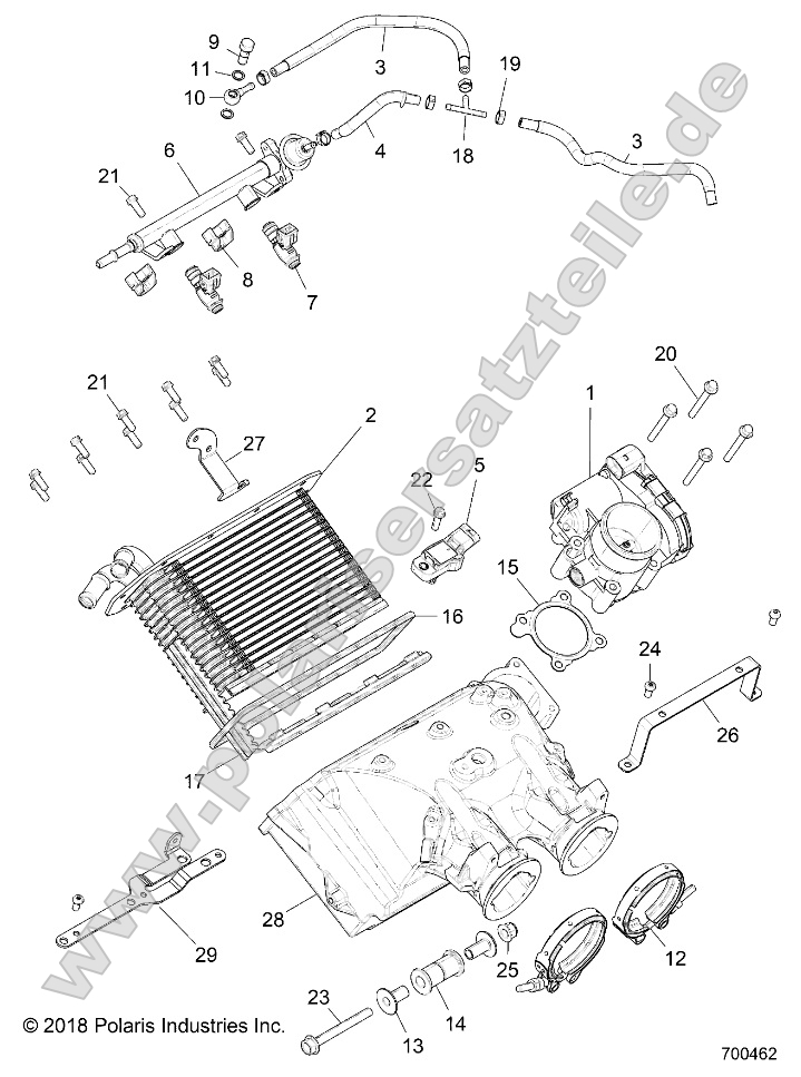 Engine, Air Intake Manifold