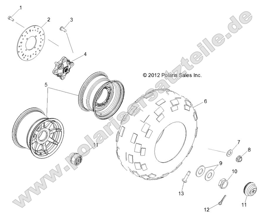 Wheels, Rear