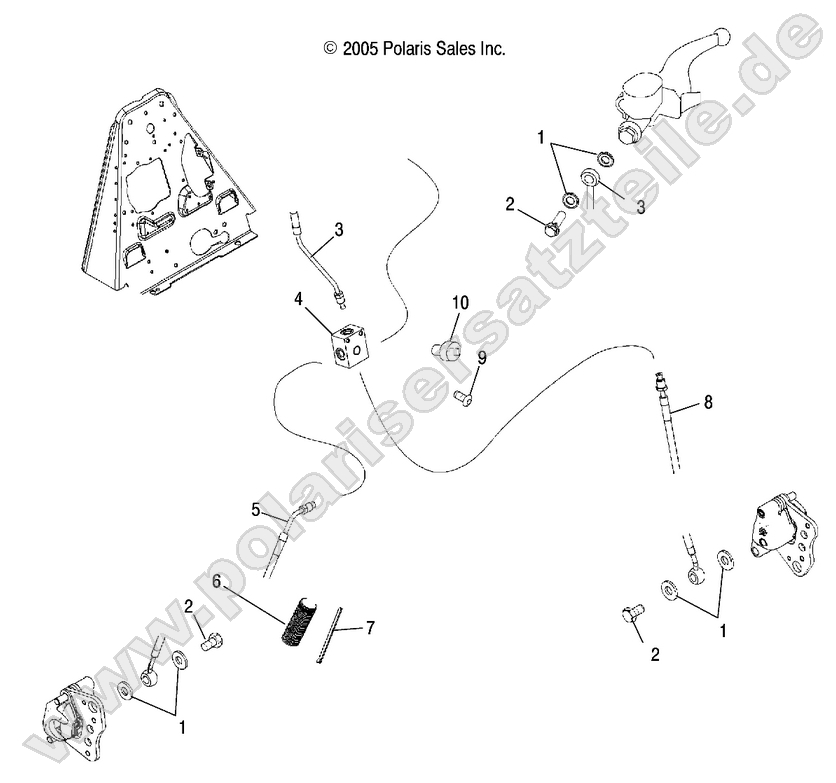 BRAKE LINES, FRONT