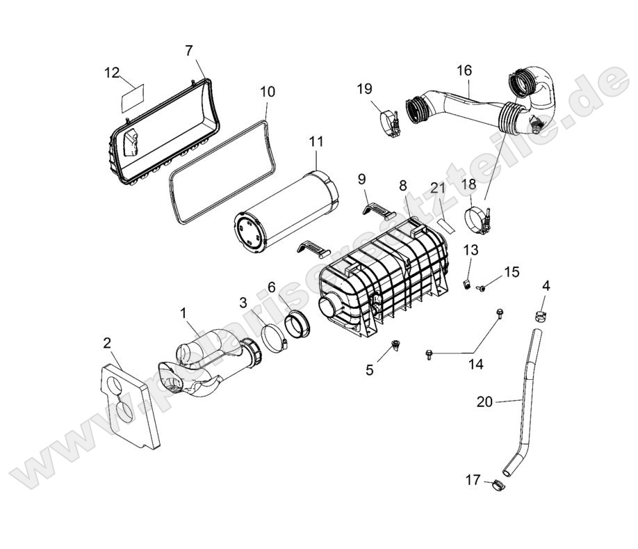 ENGINE, AIR INTAKE SYSTEM ENGINE, AIR INTAKE SYSTEM