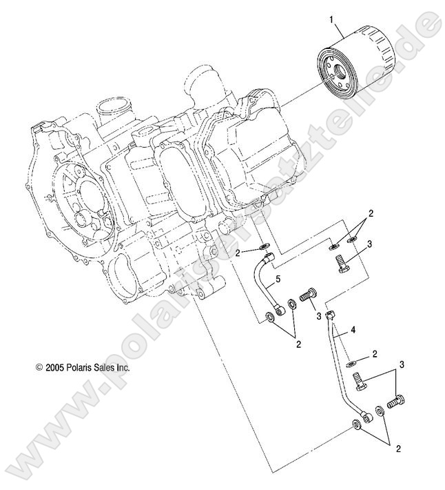 ENGINE, OIL FILTER