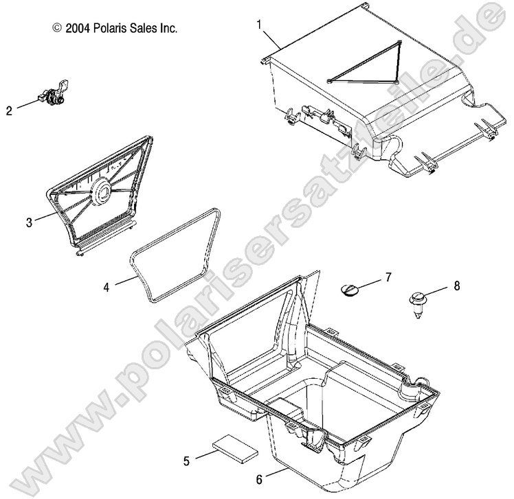 REAR STORAGE BOX REAR STORAGE BOX