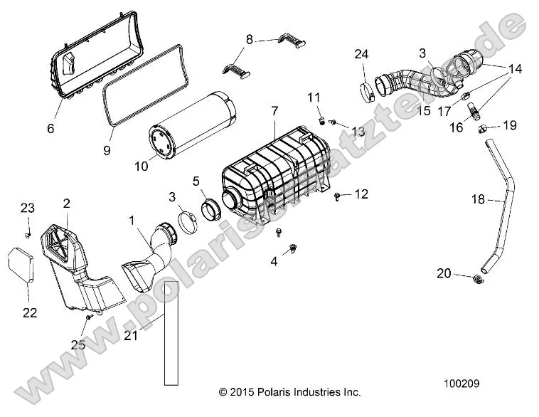 Engine, Air Intake System