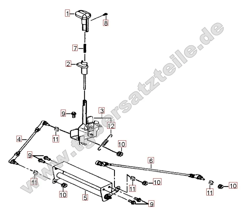 Ganschalthebel Ganschalthebel