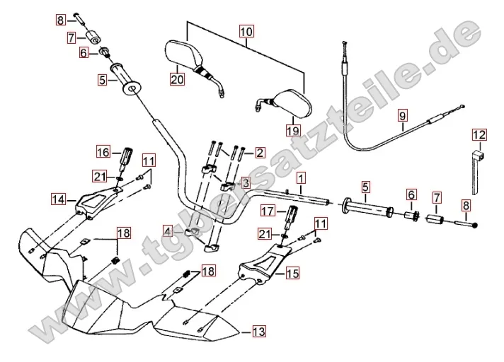 Lenker - Spiegel Lenker - Spiegel