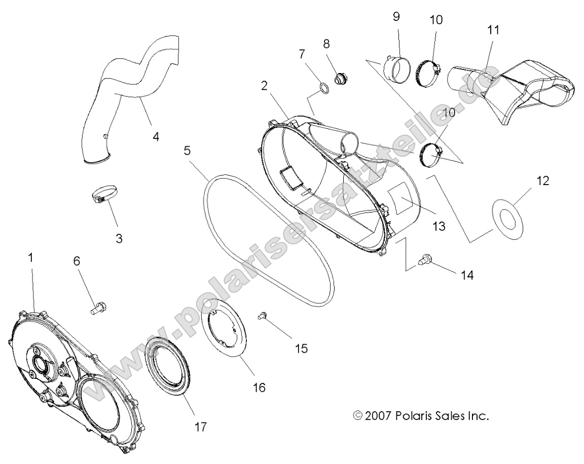 Body, Clutch Cover Body, Clutch Cover