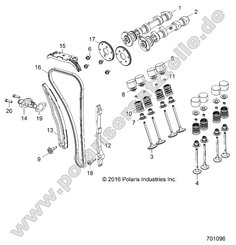 Engine, Valves and Camshafts Engine, Valves and Camshafts