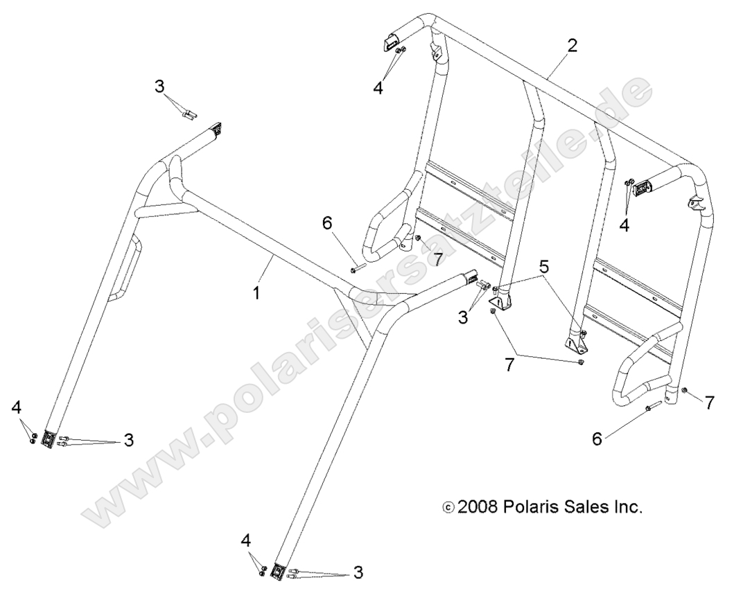 Chassis, Cab Frame Chassis, Cab Frame