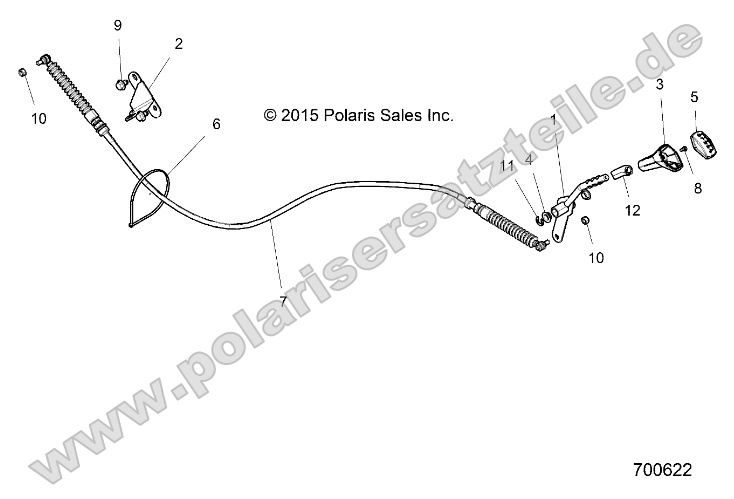 Drive Train, Gear Selector (700622) Drive Train, Gear Selector (700622)