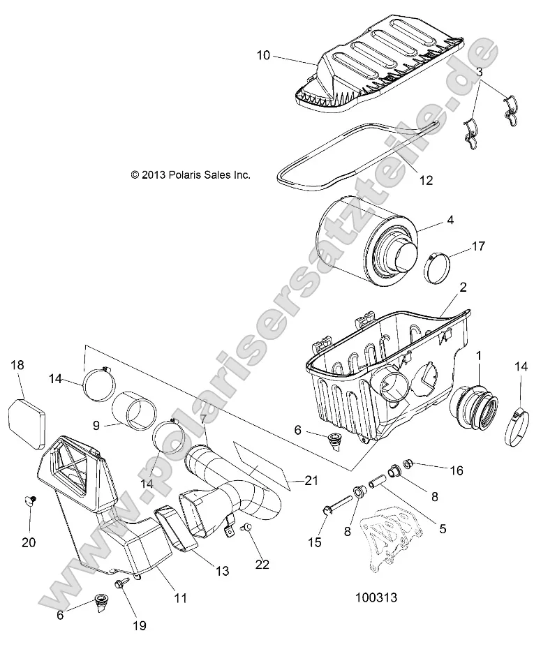 Engine, Air Intake System