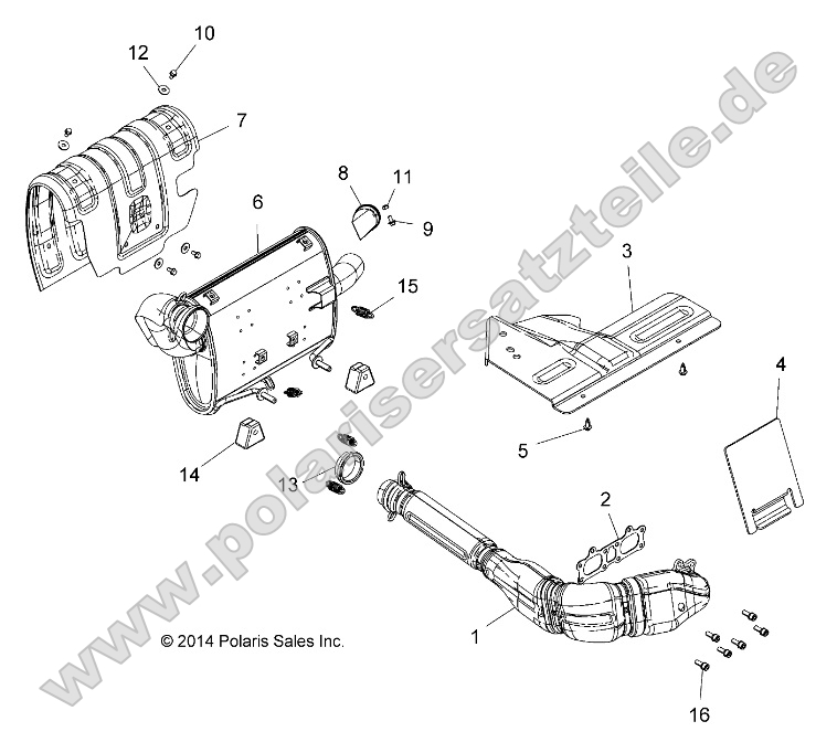 Engine, Exhaust System Engine, Exhaust System