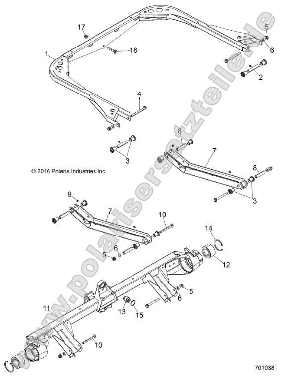 Suspension, Rear