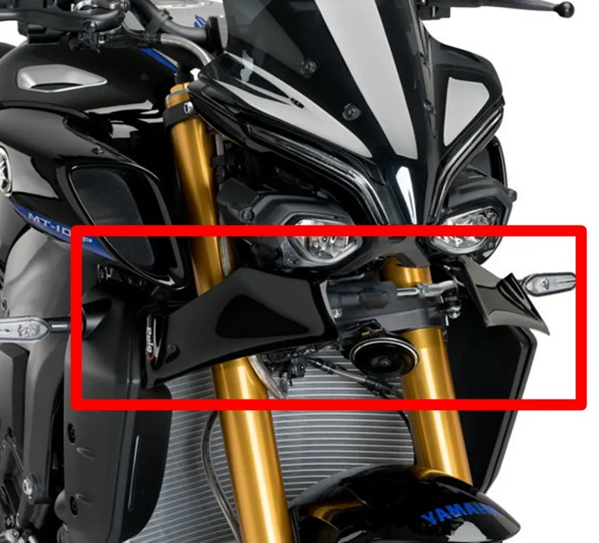 Puig_Naked_Front_Downforce_Spoiler___schwarz___Yamaha_MT_10_21471N_3 Puig Naked Front Downforce Spoiler - schwarz - Yamaha MT-10 /SP 2022-24 - 21471N
