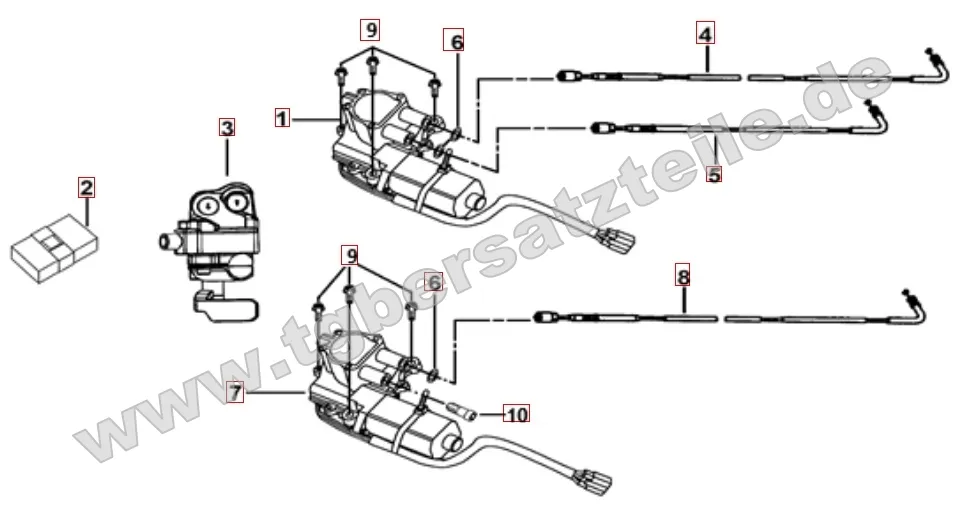 Stellmotor Differenzial Stellmotor Differenzial
