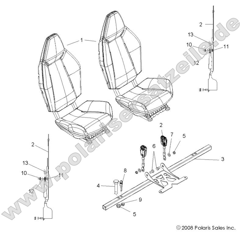 body seat mounting and belts body seat mounting and belts