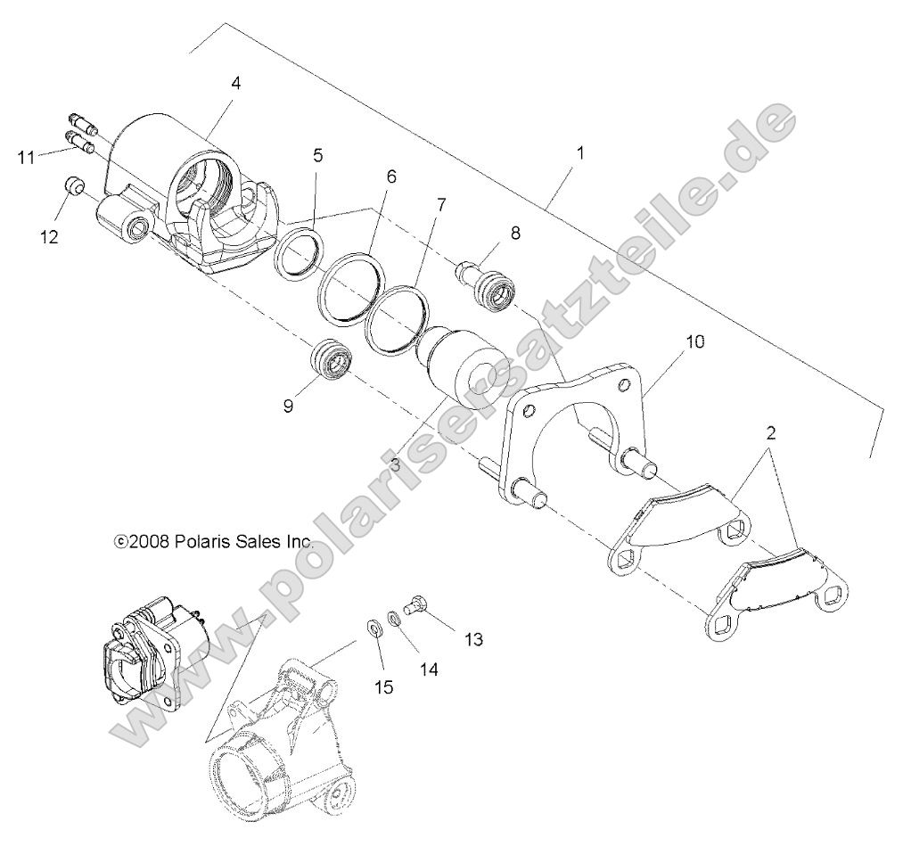 Brakes, Rear Caliper
