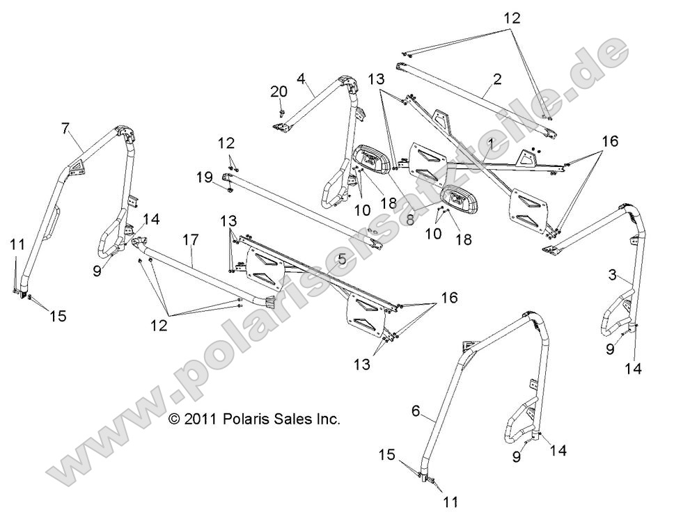 Chassis, Cab Frame