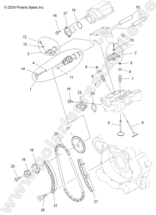 ENGINE, VALVES and CAMSHAFT ENGINE, VALVES and CAMSHAFT