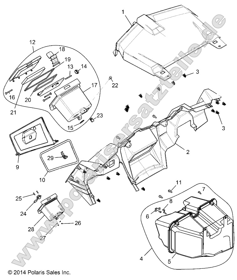 Body, Dash and Glovebox Body, Dash and Glovebox