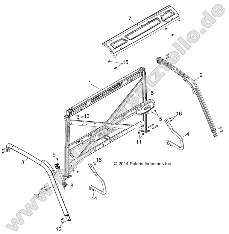 Chassis, Cab Frame