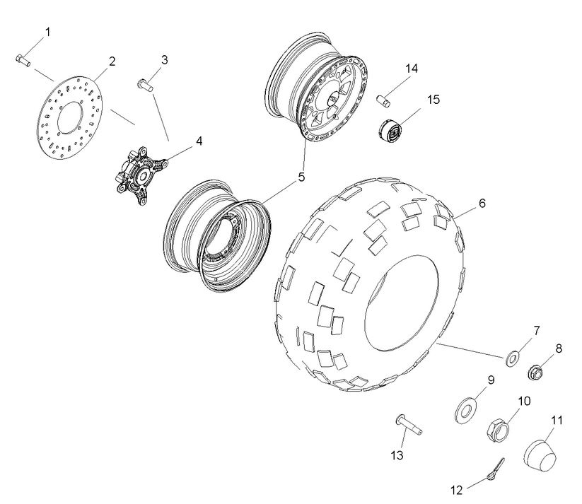 WHEELS, FRONT