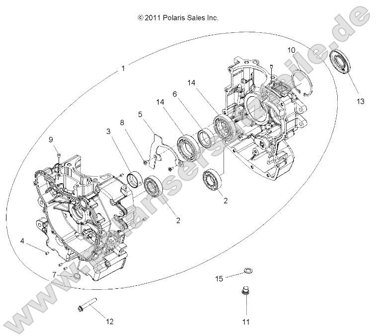 Engine, Crankcase