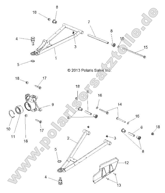 Suspension, Front