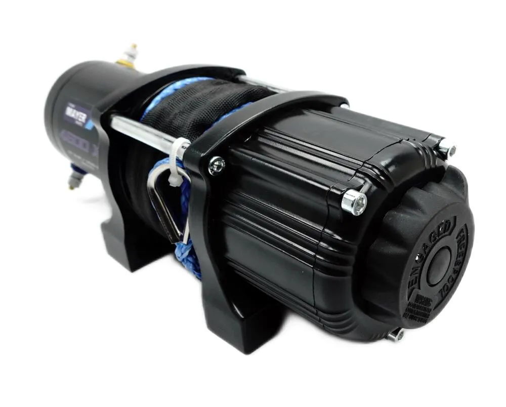 TMP ATV - Quad Seilwinde 4500 X / 12V / 2040 kg / Synthetikseil + Funk Fernbedienung