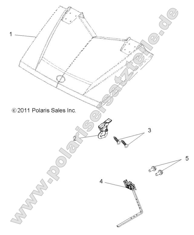 Body, Hood Latch